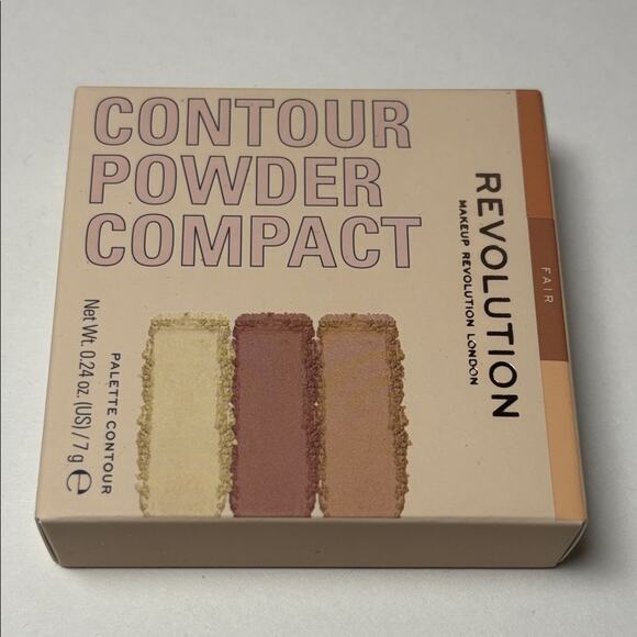 Makeup Revolution Other - Makeup Revolution London Contour Powder Compact - Fair Shades- CONTOUR PALETTE